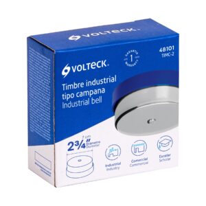Timbre industrial tipo campana de 2-3/4', VOLTECK - Imagen 6