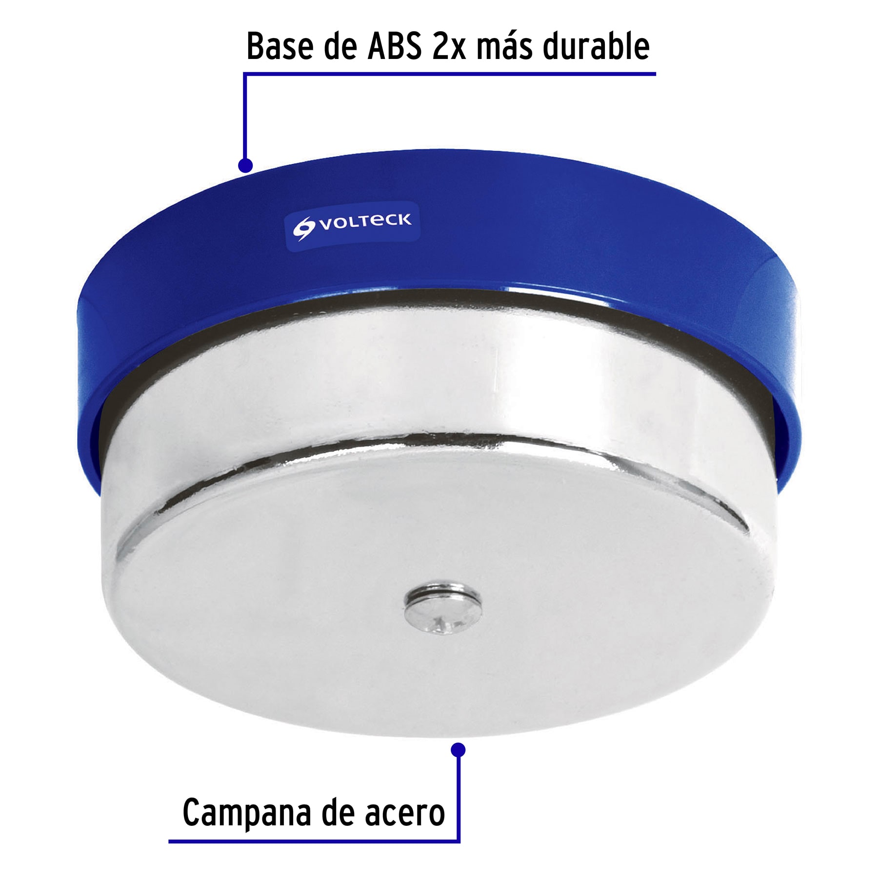 Timbre industrial tipo campana de 2-3/4', VOLTECK - Imagen 3