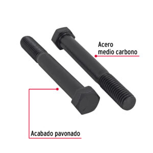 Bolsa con 20 tornillos 7/16' x 3-1/2' acero grado 5, FIERO - Imagen 3