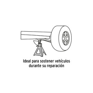 Caja con 2 torres de 6 ton para auto, TRUPER - Imagen 6