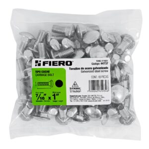 Bolsa con 60 tornillos 7/16' x 1' tipo coche, FIERO - Imagen 5