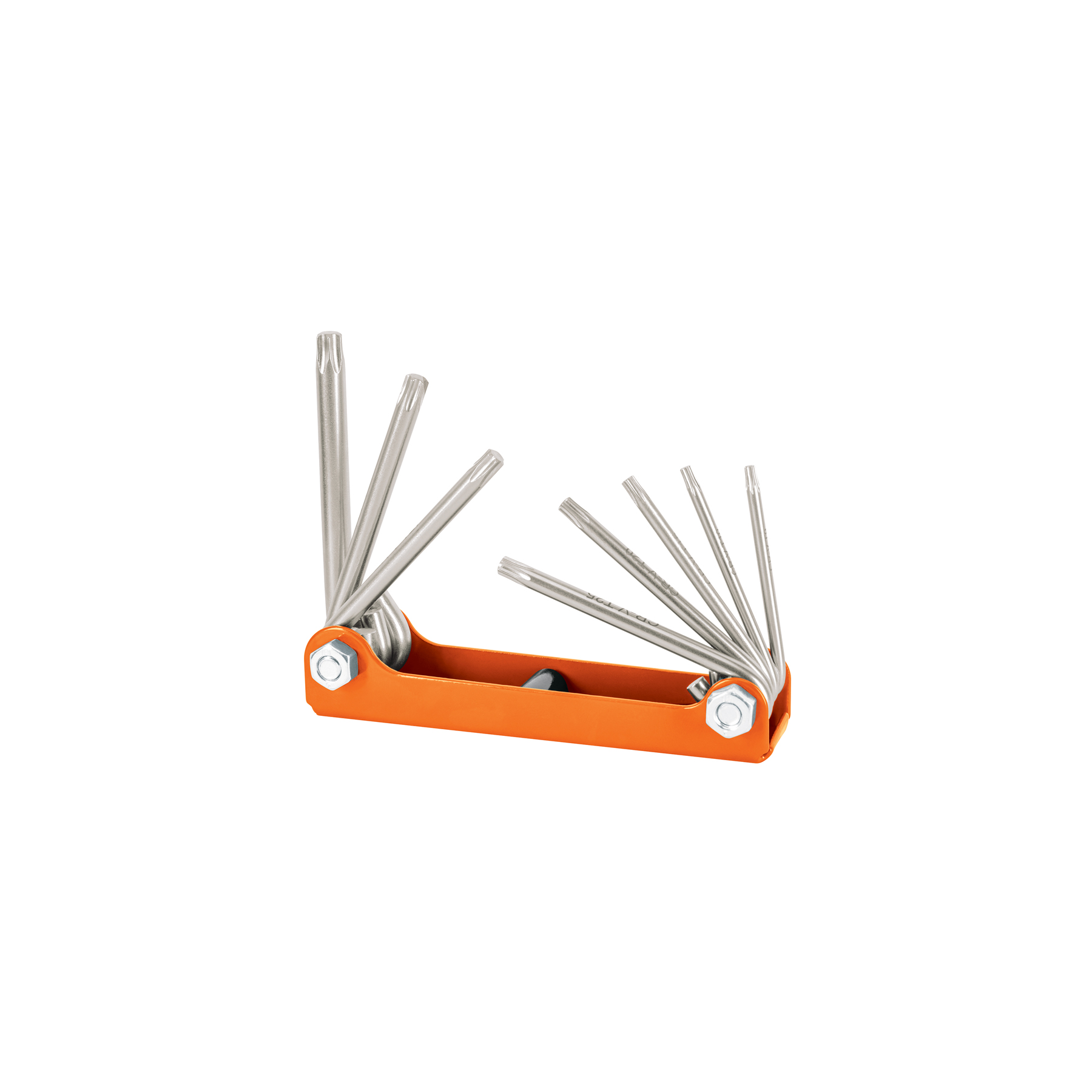 Juego de 8 llaves torx tipo navaja, cuerpo de lámina, TRUPER - Imagen 2
