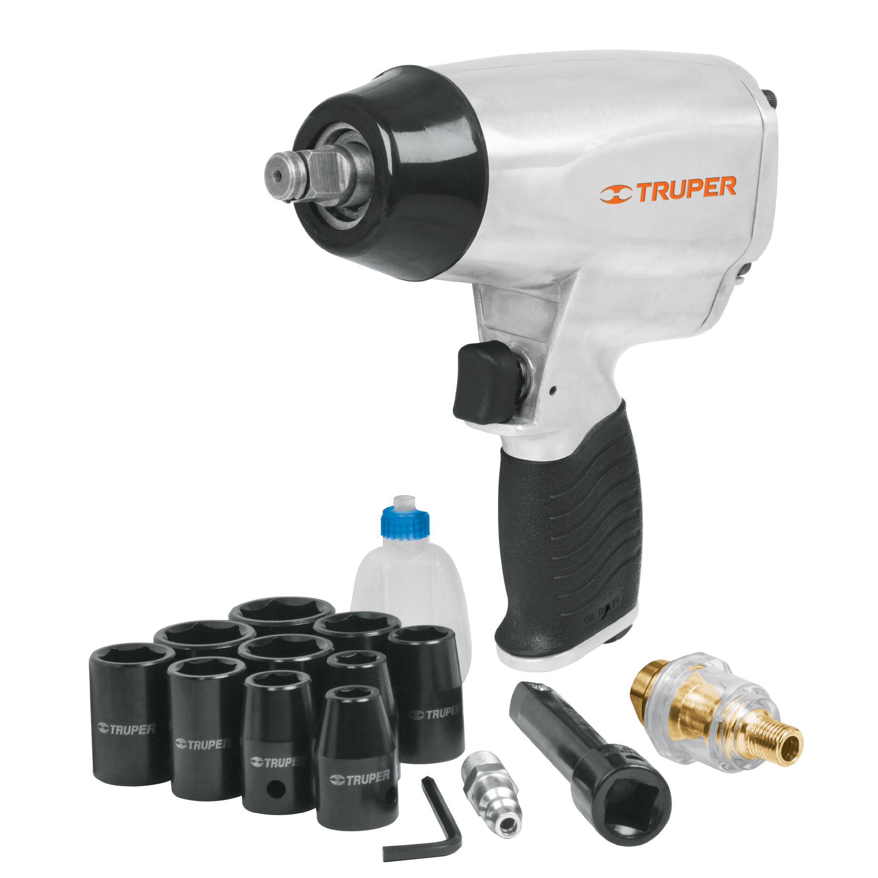 Kit de llave (pistola) de impacto 1/2', estuche plástico - Imagen 6