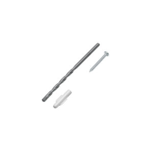 Kit de 20 taquetes 3/16' con pijas #6 y 1 broca 3/16', FIERO