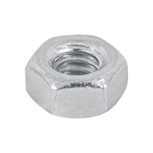 Alternative view of Bolsa con 250 tuercas 1/4' hexagonales de acero galvanizado