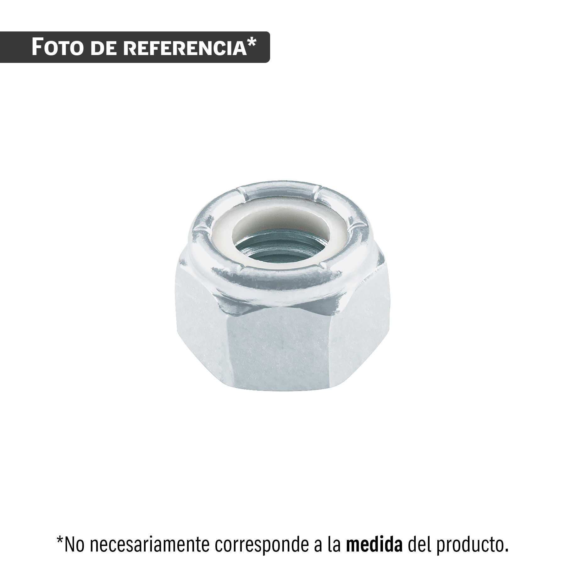 Bolsa con 150 tuercas de seguridad, 5/16' , FIERO