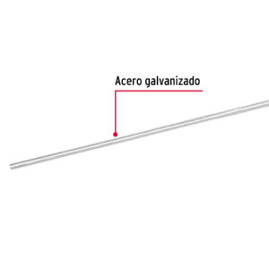Varilla roscada de 1 m x 3/16', FIERO - Imagen 3