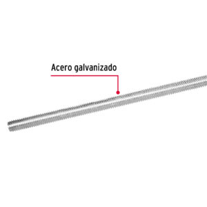 Varilla roscada de 1 m x 5/8', FIERO - Imagen 3