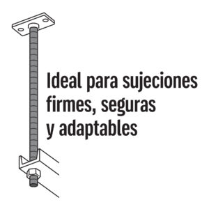 Varilla roscada de 1 m x 7/8', FIERO - Imagen 5
