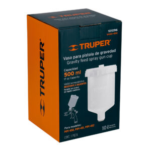 Vaso plástico de repuesto para PIPI-450/451/452, TRUPER - Imagen 4