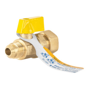Válvula de control latón para gas 3/8'x1/2' tipo barrilito - Imagen 4