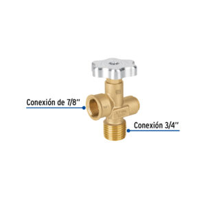 Válvula para cilindros de gas LP hasta 45 kg, FOSET - Imagen 4