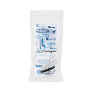 Válvula de descarga 2' para WC de 1pieza, cadena inox, FOSET - Imagen 5