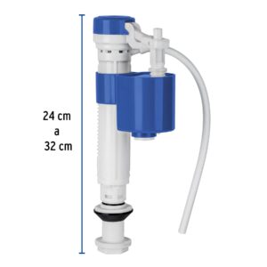 Válvula admisión tanque bajo, altura ajustable 24 a 32 cm - Imagen 4