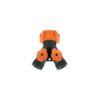 Conector "Y" 3/4" plástico con tuerca móvil p/manguera