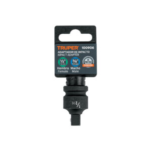 Adaptador de impacto 1/2' (H) x 3/8' (M), TRUPER - Imagen 4