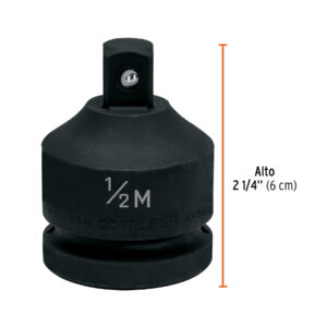 Adaptador de Impacto 3/4' (H) x 1/2' (M), TRUPER - Imagen 3