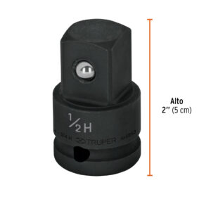 Adaptador de impacto 1/2' (H) x 3/4' (M), TRUPER - Imagen 3