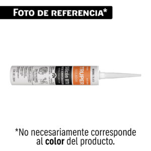 Sellador de silicón RTV rojo para altas temperaturas 300 ml