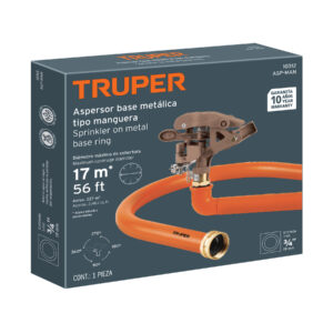Aspersor base metálica, tipo manguera, TRUPER - Imagen 5