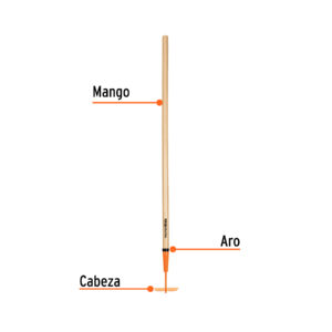 Azadón para niños con mango de 42', TRUPER - Imagen 2