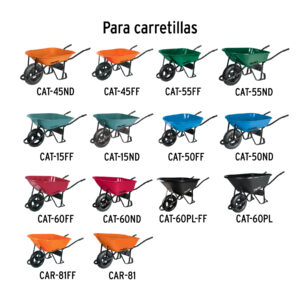 Alternative view of Nariz de bastidor calibre 18 p/ carretillas TRUPER y PRETUL