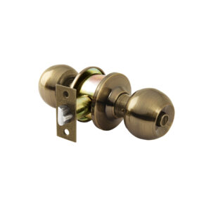Cerradura tipo esfera, cilíndrico, recámara, antiguo, BASIC