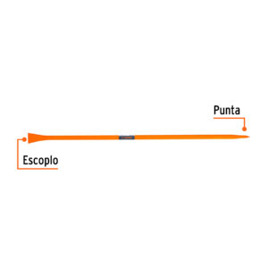 Alternative view of Barreta para tierra dura 1'x150 cm, escoplo 67 mm, TRUPER
