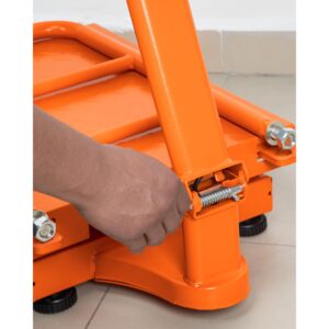 Alternative view of Báscula electrónica de plataforma, plegable, 200 kg, TRUPER