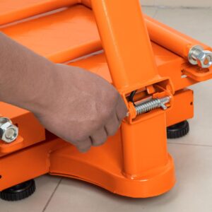 Báscula electrónica de plataforma, plegable,500 kg, TRUPER - Imagen 4