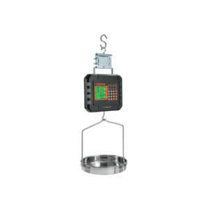 Báscula electrónica colgante, recargable, c/charola, 40 kg