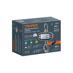 Báscula electrónica colgante, recargable, 500 kg, TRUPER - Imagen 4
