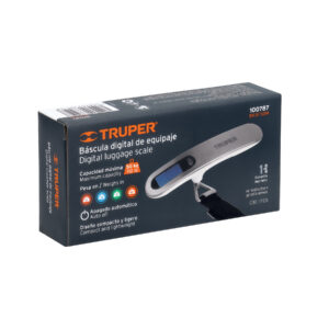 Báscula electrónica para equipaje, de pilas, 50 kg, TRUPER - Imagen 4