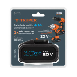 Batería ion litio, 20V, 4 Ah, TRUPER PRO - Imagen 3