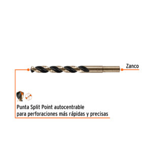 Alternative view of Broca HSS 10.5 mm Trugold para metal, TRUPER EXPERT