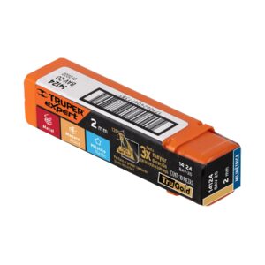 Broca HSS 2.0 mm Trugold para metal, TRUPER EXPERT - Imagen 4