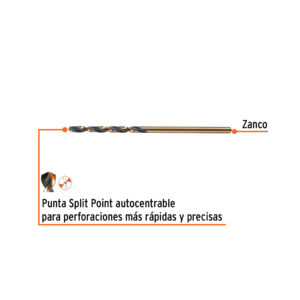 Alternative view of Broca HSS 2.0 mm Trugold para metal, TRUPER EXPERT