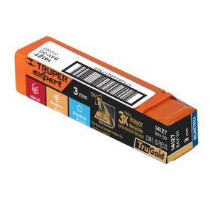 Broca HSS 3.0 mm Trugold para metal, TRUPER EXPERT - Imagen 4