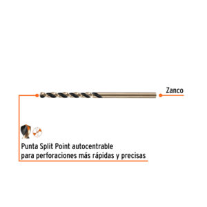 Alternative view of Broca HSS 3.0 mm Trugold para metal, TRUPER EXPERT