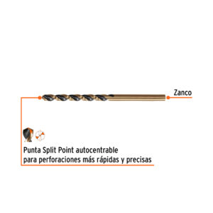Alternative view of Broca HSS 4.0 mm Trugold para metal, TRUPER EXPERT