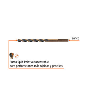 Alternative view of Broca HSS 5.0 mm Trugold para metal, TRUPER EXPERT