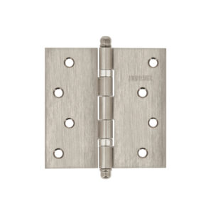 Bisagra cuadrada 4' acero inox, cabeza redonda, HERMEX