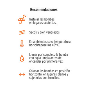 Bomba centrífuga para agua, 1 HP, TRUPER EXPERT - Imagen 4