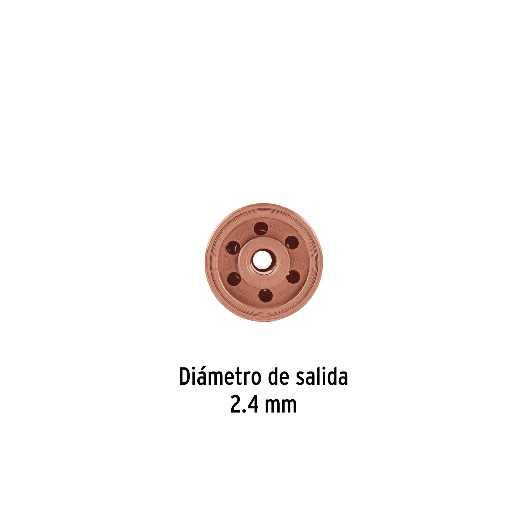 Boquilla #4 para corte con acetileno, TRUPER - Imagen 2