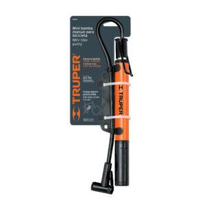 Mini bomba manual para bicicleta, 60 PSI, TRUPER - Imagen 5
