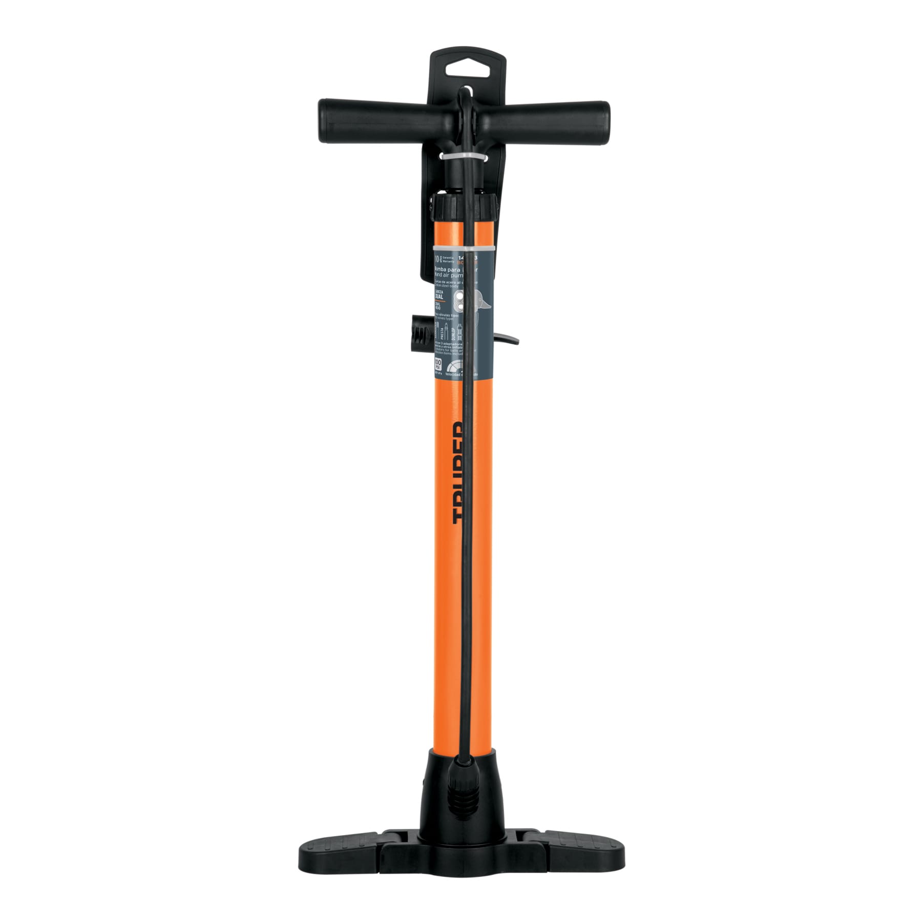 Bomba manual para inflar, 100 PSI, TRUPER - Imagen 6