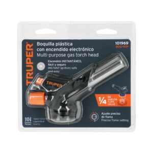 Soplete plástico,encendido electrónico, 1/4 de vuelta,TRUPER - Imagen 4