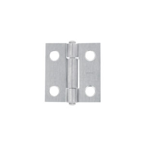 Bisagra rectangular 1' acero pulido, HERMEX