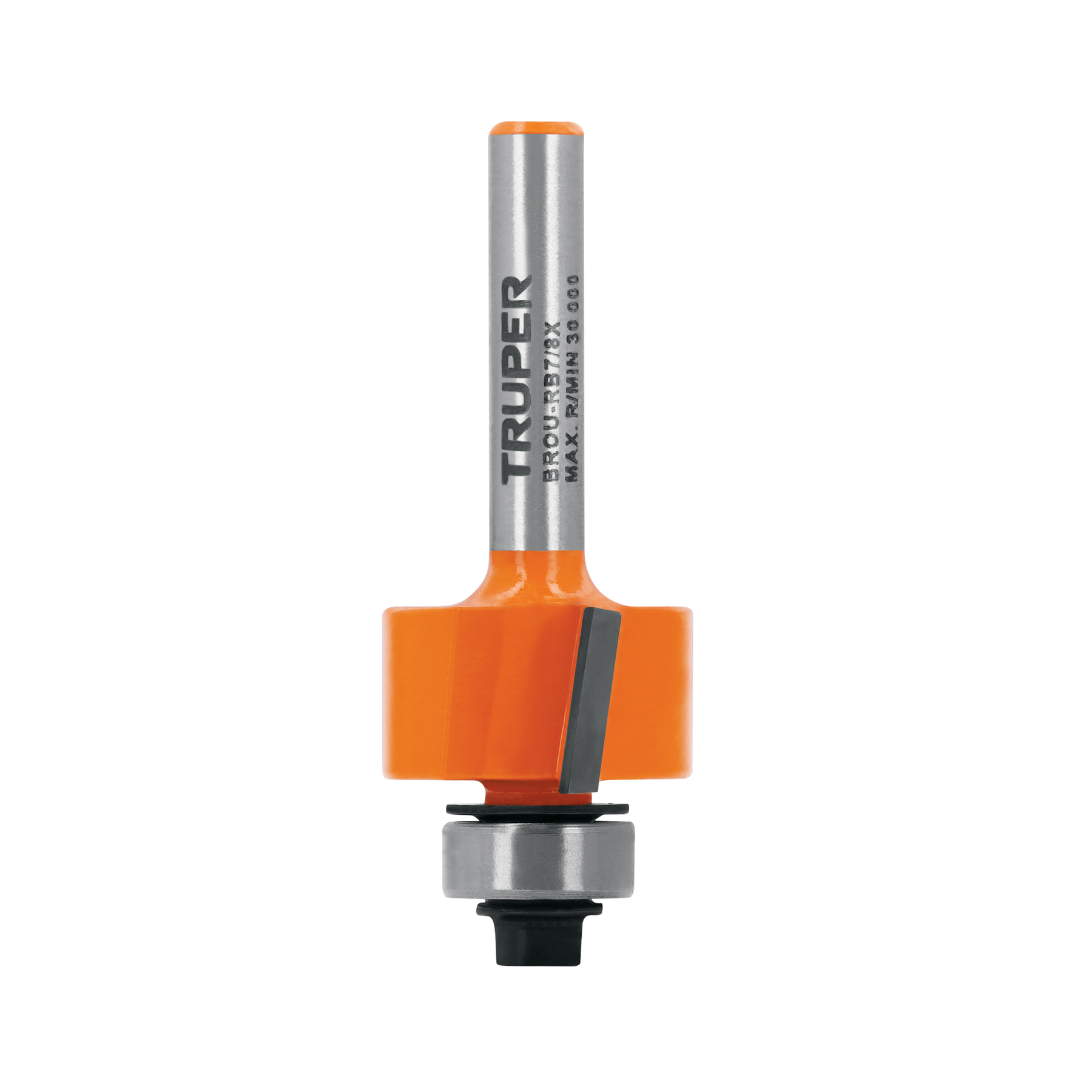 Broca para router, rebajado, 7/8' con balero, TRUPER