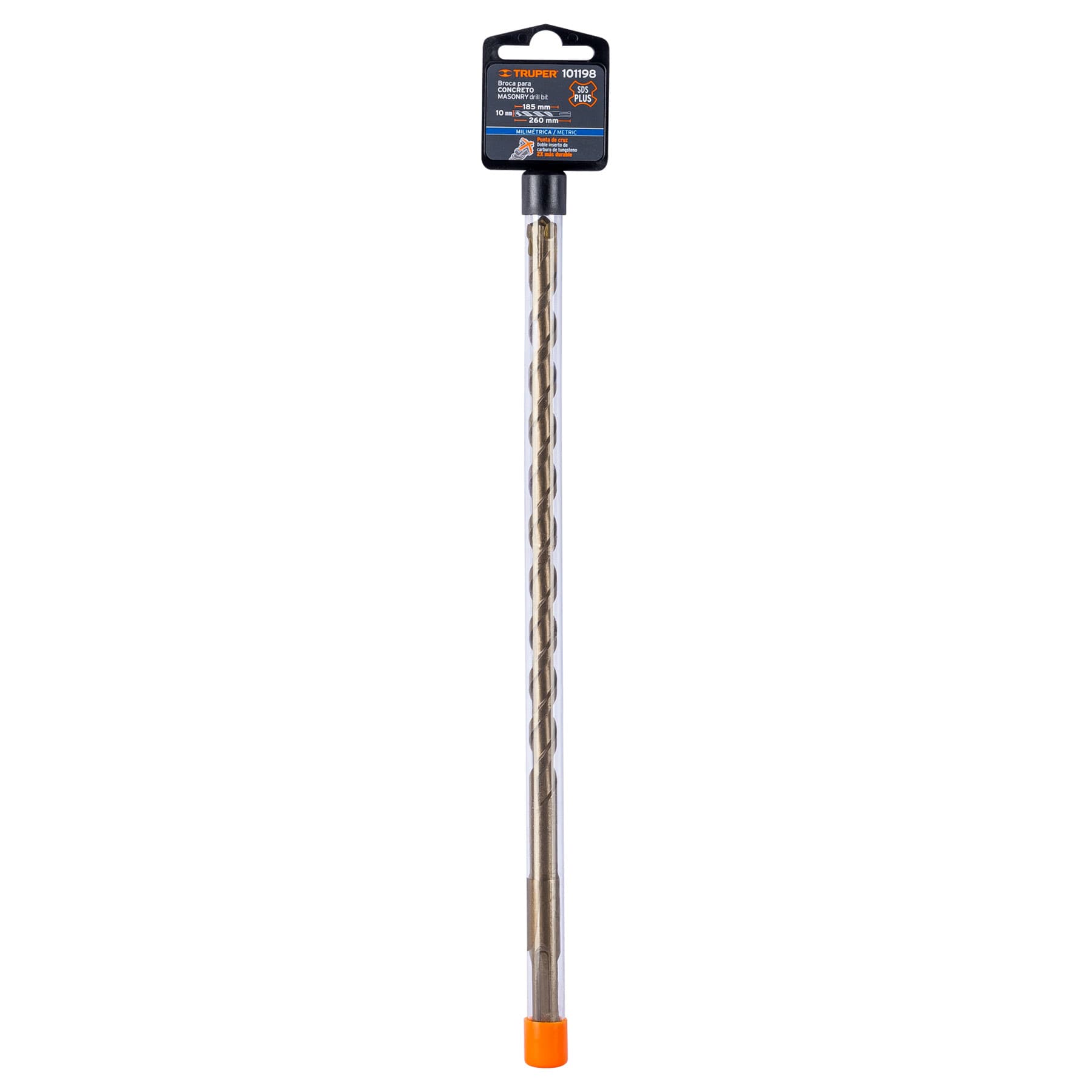 Broca SDS Plus 10 x 260 mm, TRUPER - Imagen 6